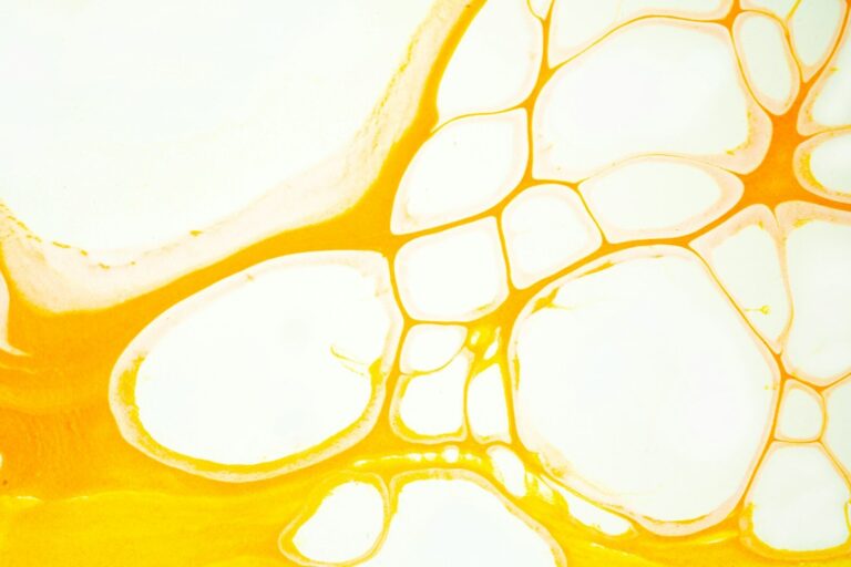 a close up view of a yellow liquid